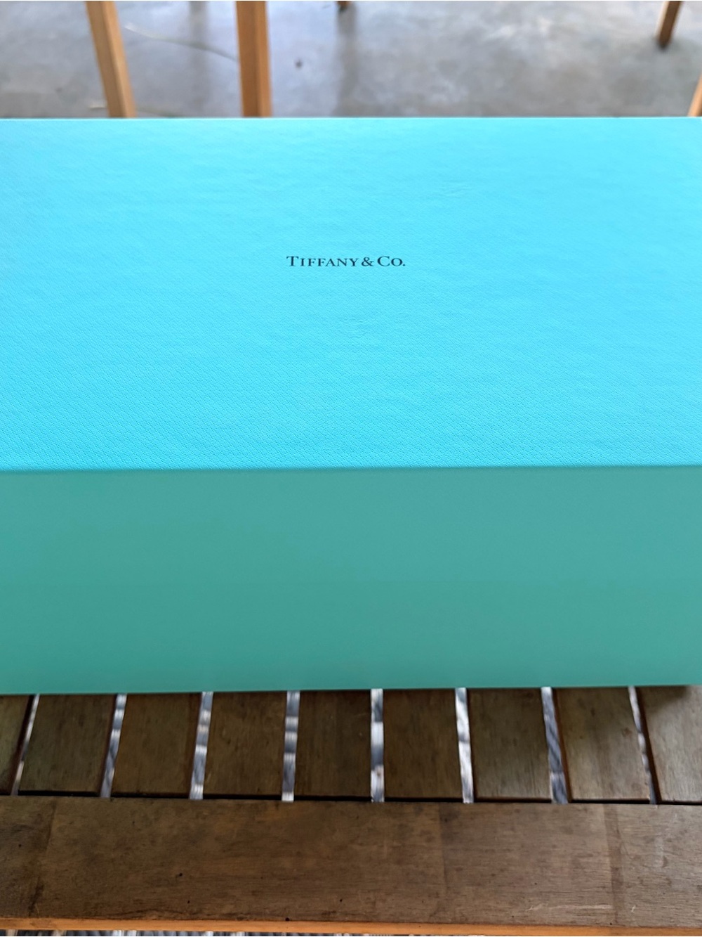 Tiffany & Co. Robin's Egg Blue Jewelry Box